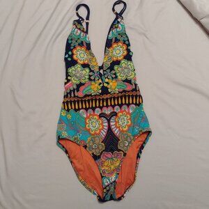 Nanette Lepore one-piece bathing suit swim Small like new